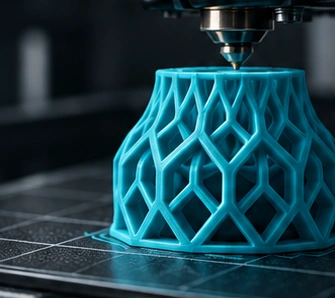 Печать геометрической модели на платформе 3D-принтера